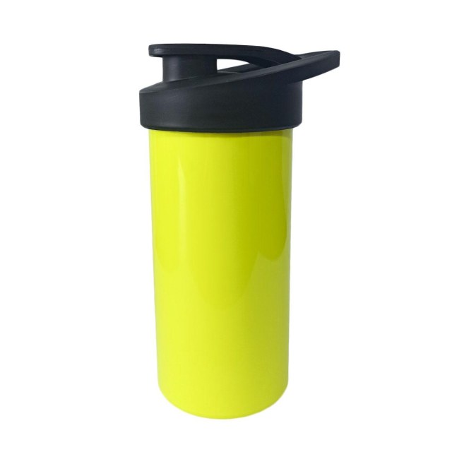 Squeeze de Plástico Polímero 500ml Colorido para Sublimação | Amarelo Neon