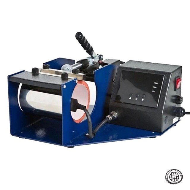 Prensa Térmica para Canecas Cilíndricas e Squeeze | Modelo: MUNDI