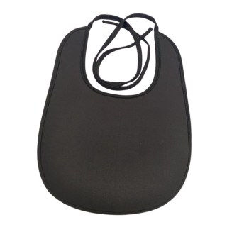 BABADOR TRADICIONAL BEBÊ 27X20CM EM NEOPRENE NEOPLEX BRANCO/PRETO PARA SUBLIMAÇÃO na Sulink