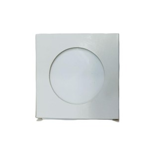 Caixinha para Abridor de Garrafas Tipo Tampa SFCT - Sublimável Branca Fosca - Com Lateral Montada na Sulink