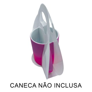 Caixa Caixinha para Caneca 11oz Tipo Bolsa Laminado PVC Branco para Sublimação (SE) na Sulink