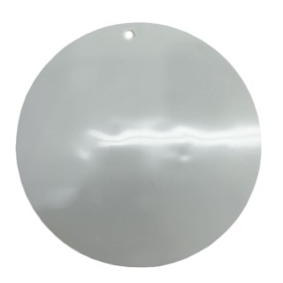 Descanso para Panela Redondo Laminado Premium PVC Branco para Sublimação (SE) | 19,5cm na Sulink
