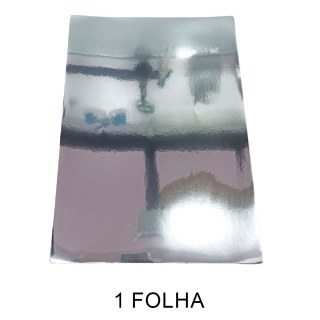 Filme Adesivo Sublimático Prata A4 (210x297mm) para Sublimação | 1 Folha na Sulink