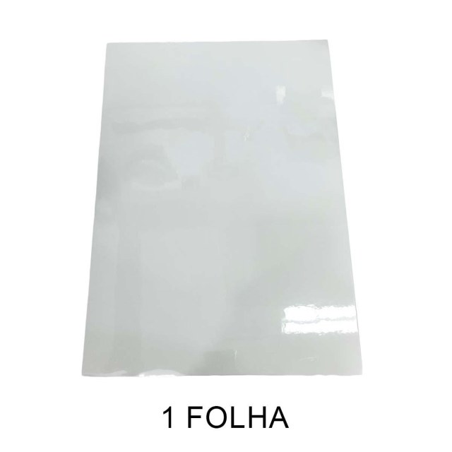 Filme Adesivo Sublimático Transparente A4 (210x297mm) para Sublimação | 1 Folha