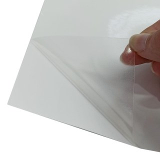 Filme Adesivo Sublimático Transparente A4 (210x297mm) para Sublimação | 1 Folha na Sulink