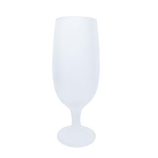 Taça Floripa de Vidro Jateado 300ml para Sublimação - Fosco Externo na Sulink