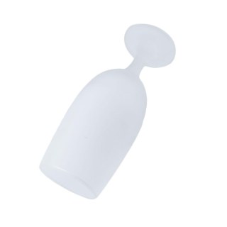 Taça Floripa de Vidro Jateado 300ml para Sublimação - Fosco Externo na Sulink