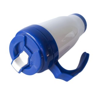 Caneca Térmica 450ml de Polímero Branco para Sublimação | Tampa/Alça/Base: Azul Royal na Sulink