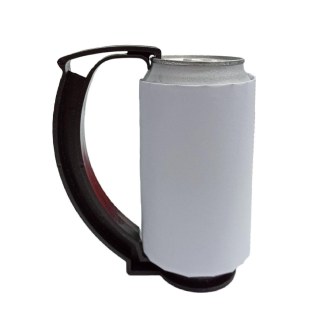 Suporte Porta Lata 350ml para Transfer Laser | Glitter Preto na Sulink
