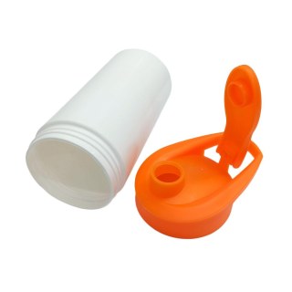 Squeeze de Plástico Branco 600ml para Transfer Laser com Tampa Laranja na Sulink