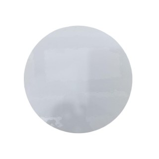 Azulejo de Cerâmica Redondo Branco Brilhante Resinado para Sublimação | Tamanho: 19x19cm na Sulink
