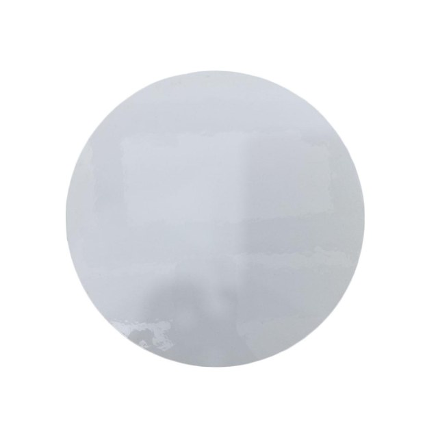 Azulejo de Cerâmica Redondo Branco Brilhante Resinado para Sublimação | Tamanho: 19x19cm na Sulink