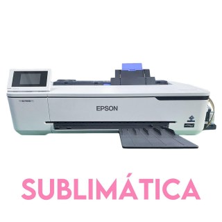 Impressora Plotter Epson SureColor T3170 (A1) 24" com Bulk Ink Instalado | Tinta Sulink Sublimática Desktop na Sulink