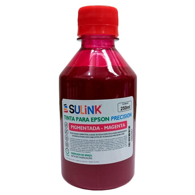Tinta Sulink para Epson Precision Pigmentada | 250ml Magenta
