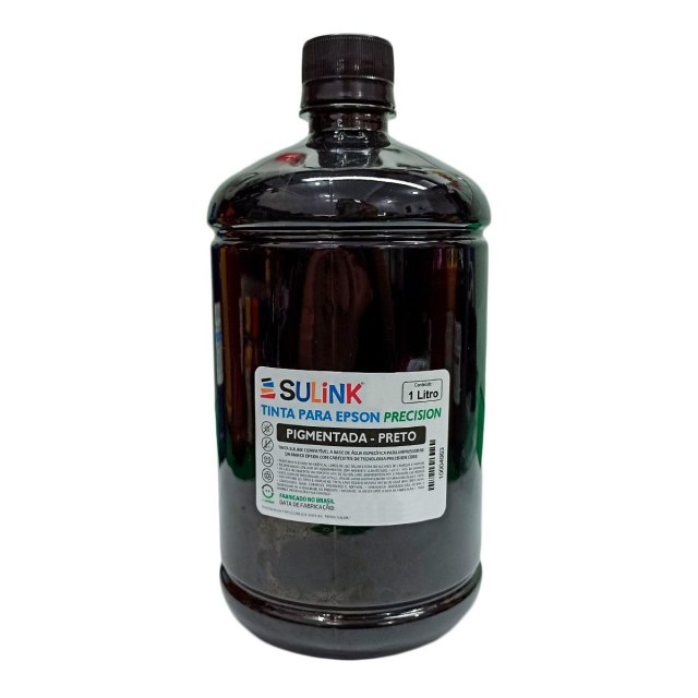 Tinta Sulink para Epson Precision Pigmentada | 1 Litro Preto