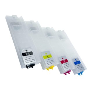 Cartucho Recarregável 4 Cores para Epson WorkForce WF-C5XXX (Ver Modelos na descrição) | Sem Tinta, Sem Programação na Sulink