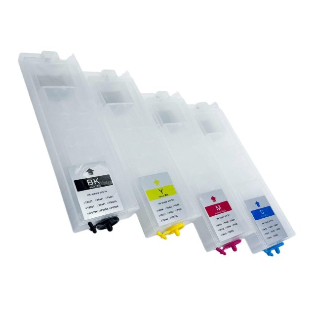Cartucho Recarregável 4 Cores para Epson WorkForce WF-C5XXX (Ver Modelos na descrição) | Sem Tinta, Sem Programação na Sulink