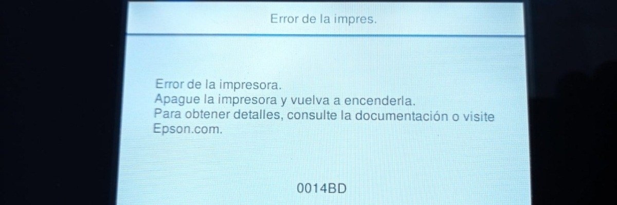 Erro 0014BD nas Impressoras Epson F570 F571 T3100 T3170 T3170X e Similares no Blog