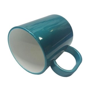 Caneca de Plástico Polímero para Sublimação Linha Color | Verde Metal na Sulink