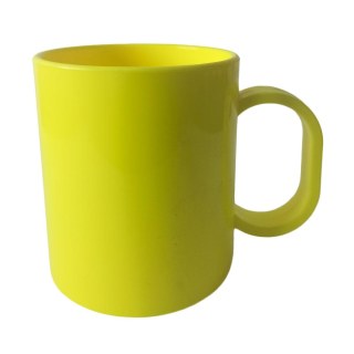 Caneca de Plástico Polímero 360ml para Sublimação (SFCT 130g) | Amarelo na Sulink