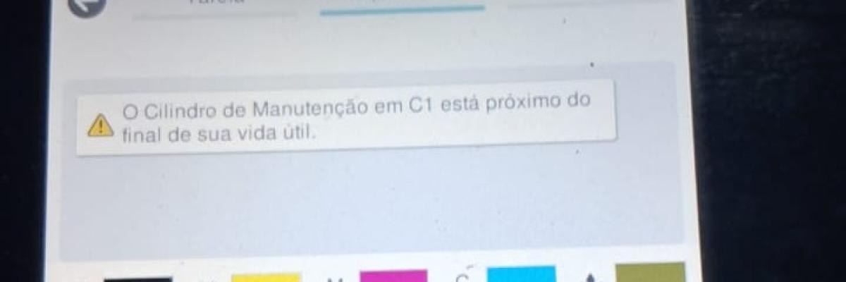 Erro "O Cilindro de Manutenção em C1 está próximo do final da sua vida útil" nas Impressoras Epson, como resolver? no Blog