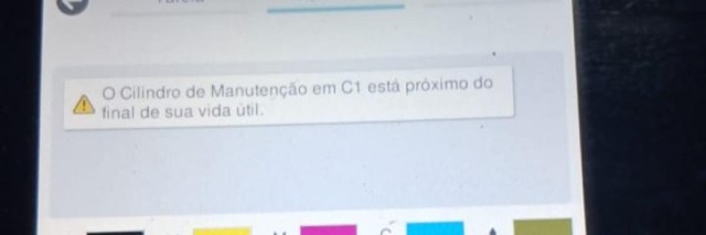 Erro "O Cilindro de Manutenção em C1 está próximo do final da sua vida útil" nas Impressoras Epson, como resolver?