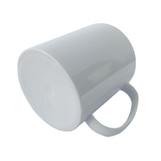 Caneca de Plástico Polímero 360ml para Sublimação (UDP Modelo "L") Branca | Unidade na Sulink