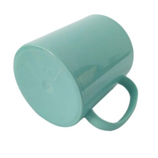 Caneca de Plástico Polímero 360ml Colorida para Sublimação (ADP) | Verde Tiffany na Sulink