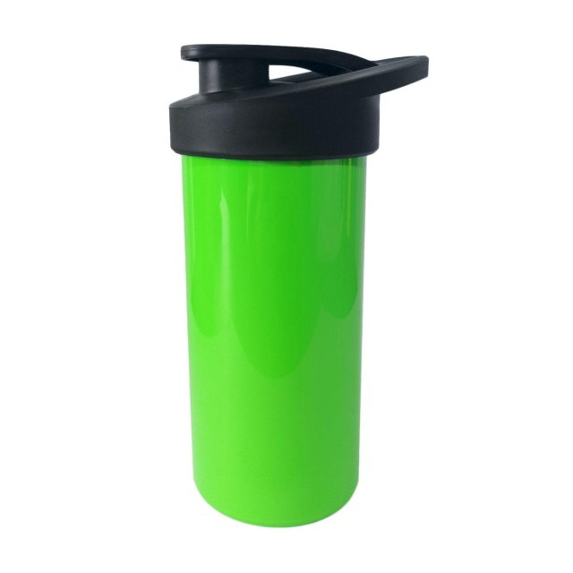 Squeeze de Plástico Polímero 500ml Colorido para Sublimação | Verde Neon