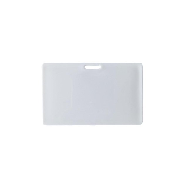 Crachá em Polímero Branco para Sublimação (UDP) | Modelo: 3,5mm Horizontal 80x50mm | Unidade