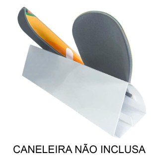Suporte para Caneleira Laminado PVC Branco para Sublimação (SE) na Sulink
