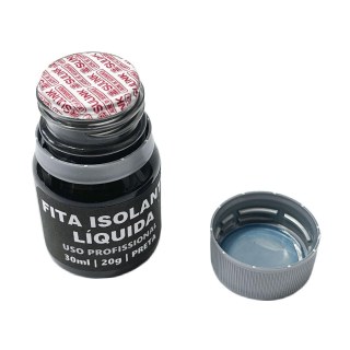 Fita Isolante Líquida Preta - Frasco 30ml (20g) na Sulink