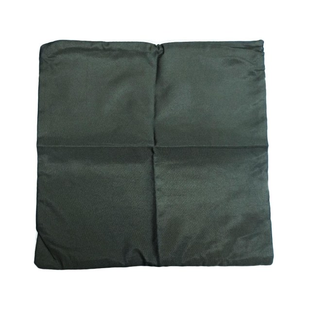 Capa de Almofada Tactel 25x25 para Sublimação | Preta