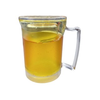 Caneca de Chopp Plástico Gel 400ml para Transfer Laser | Amarela na Sulink