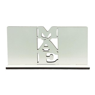 Quadro MDF Branco para Sublimação | 6mm | Retangular Mãe 28x13cm na Sulink