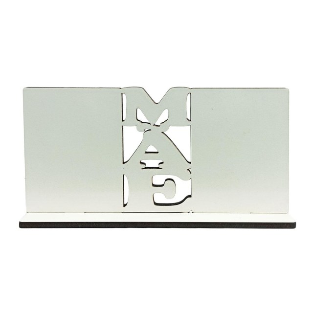 Quadro MDF Branco para Sublimação | 6mm | Retangular Mãe 28x13cm