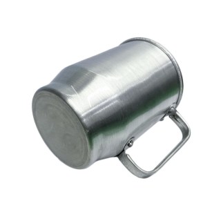 Caneca de Chopp de Alumínio Prata Inteira Lisa para Sublimação | Capacidade: 500ml na Sulink