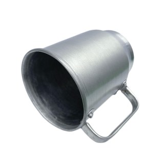 Caneca de Chopp de Alumínio Prata Inteira Escovada para Sublimação | Capacidade: 500ml na Sulink