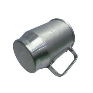 Caneca de Chopp de Alumínio Prata Inteira Escovada para Sublimação | Capacidade: 500ml na Sulink