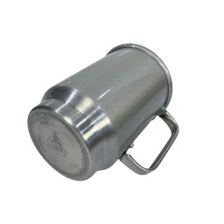 Caneca de Chopp de Alumínio Prata Inteira Lisa para Sublimação | Capacidade: 600ml na Sulink