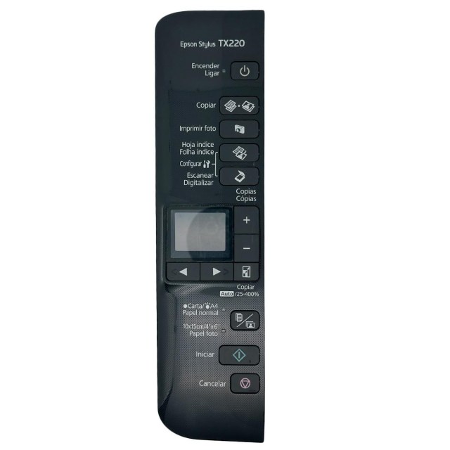 Painel da Impressora Multifuncional Epson TX220 na Sulink