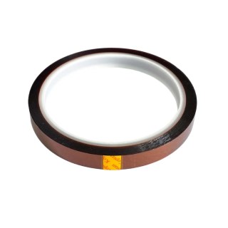 Fita Térmica de Poliamida Tipo Kapton Marrom/Laranja para Alta Temperatura | 10mm x 33 Metros na Sulink