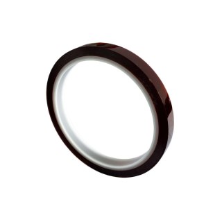 Fita Térmica de Poliamida Tipo Kapton Marrom/Laranja para Alta Temperatura | 10mm x 33 Metros na Sulink