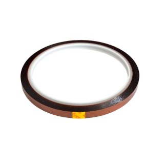 Fita Térmica de Poliamida Tipo Kapton Marrom/Laranja para Alta Temperatura | 6mm x 33 Metros na Sulink