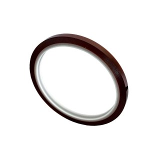 Fita Térmica de Poliamida Tipo Kapton Marrom/Laranja para Alta Temperatura | 6mm x 33 Metros na Sulink