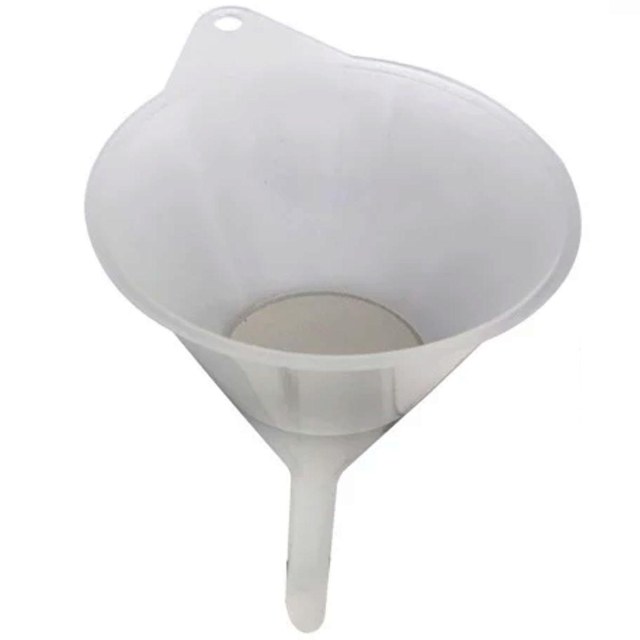 Funil com Peneira para auxiliar na Recarga de Cartuchos Recarregáveis e Bulk Ink na Sulink