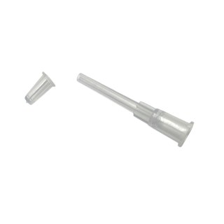 Bico Conector para Encaixar na Seringa para Pressurizar Cartuchos Recarregáveis e Bulk Ink | 3,5cm com Tampa | Unidade na Sulink