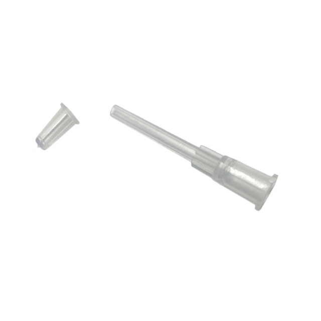 Bico Conector para Encaixar na Seringa para Pressurizar Cartuchos Recarregáveis e Bulk Ink | 3,5cm com Tampa | Unidade