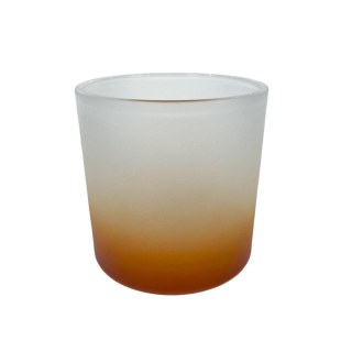 Copo de Whisky Vidro Jateado 250ml para Sublimação | Amarelo na Sulink