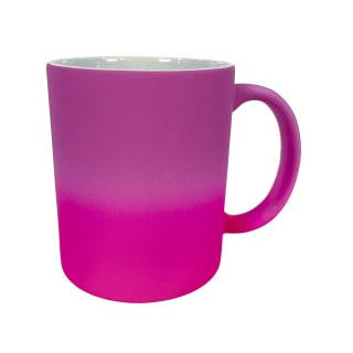 Caneca de Cerâmica Fluorescente Dual Color para Sublimação | Pink/Rosa na Sulink